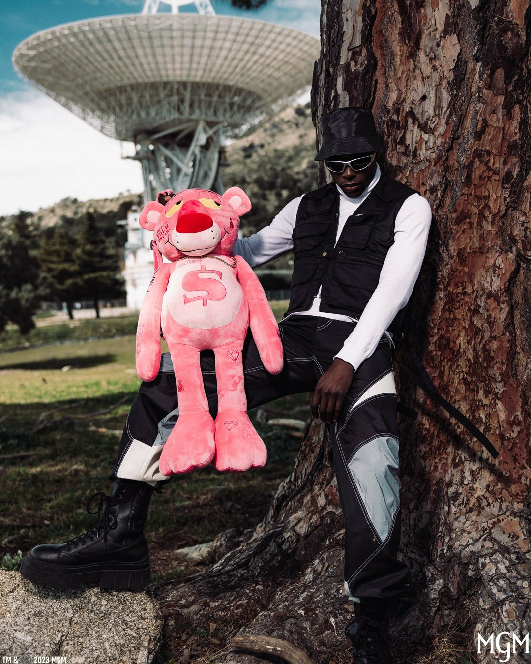 PINK PANTHER UP TO NO GOOD TEDDY BEAR BACKPACK | Sprayground Clearance