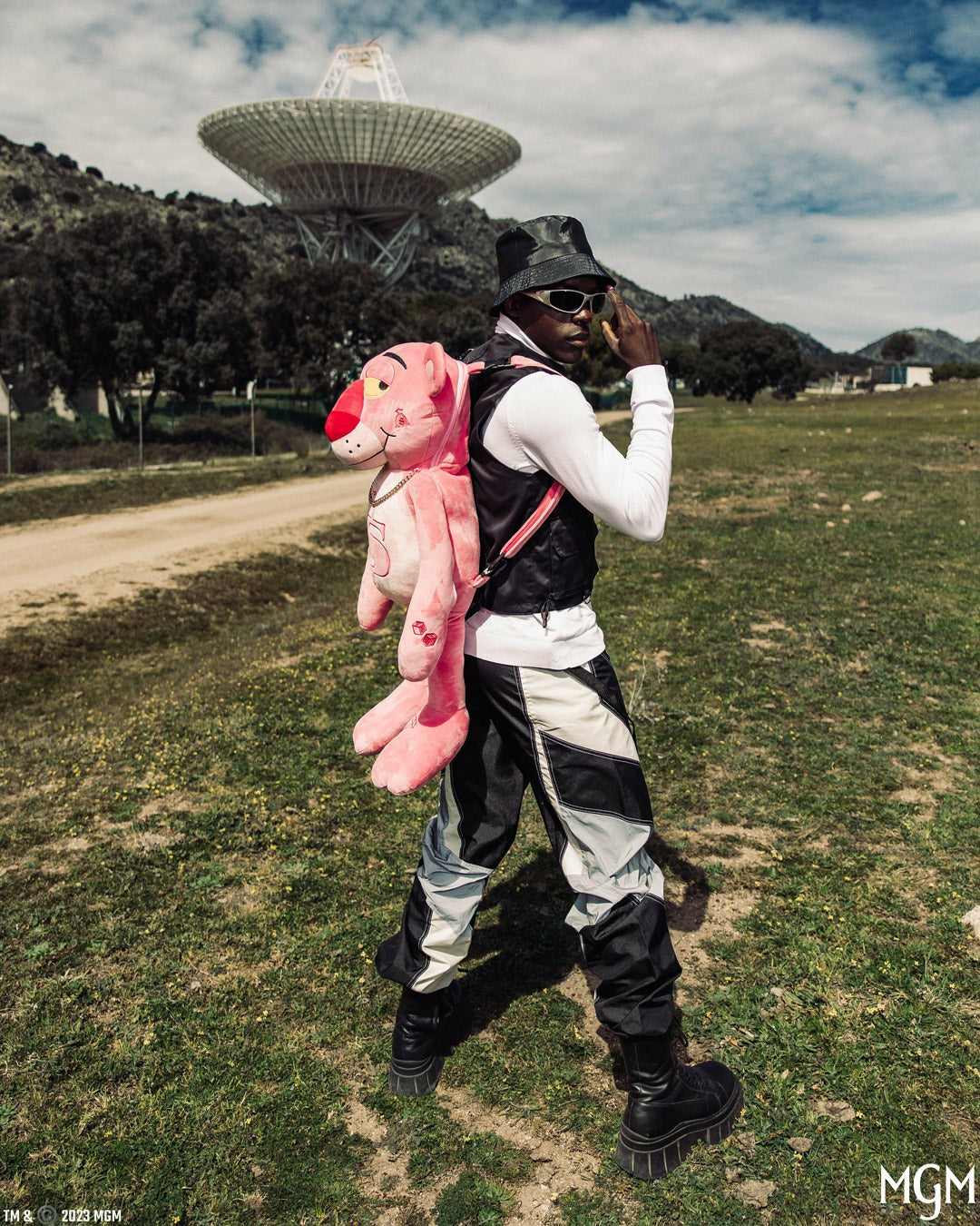 PINK PANTHER UP TO NO GOOD TEDDY BEAR BACKPACK | Sprayground Clearance