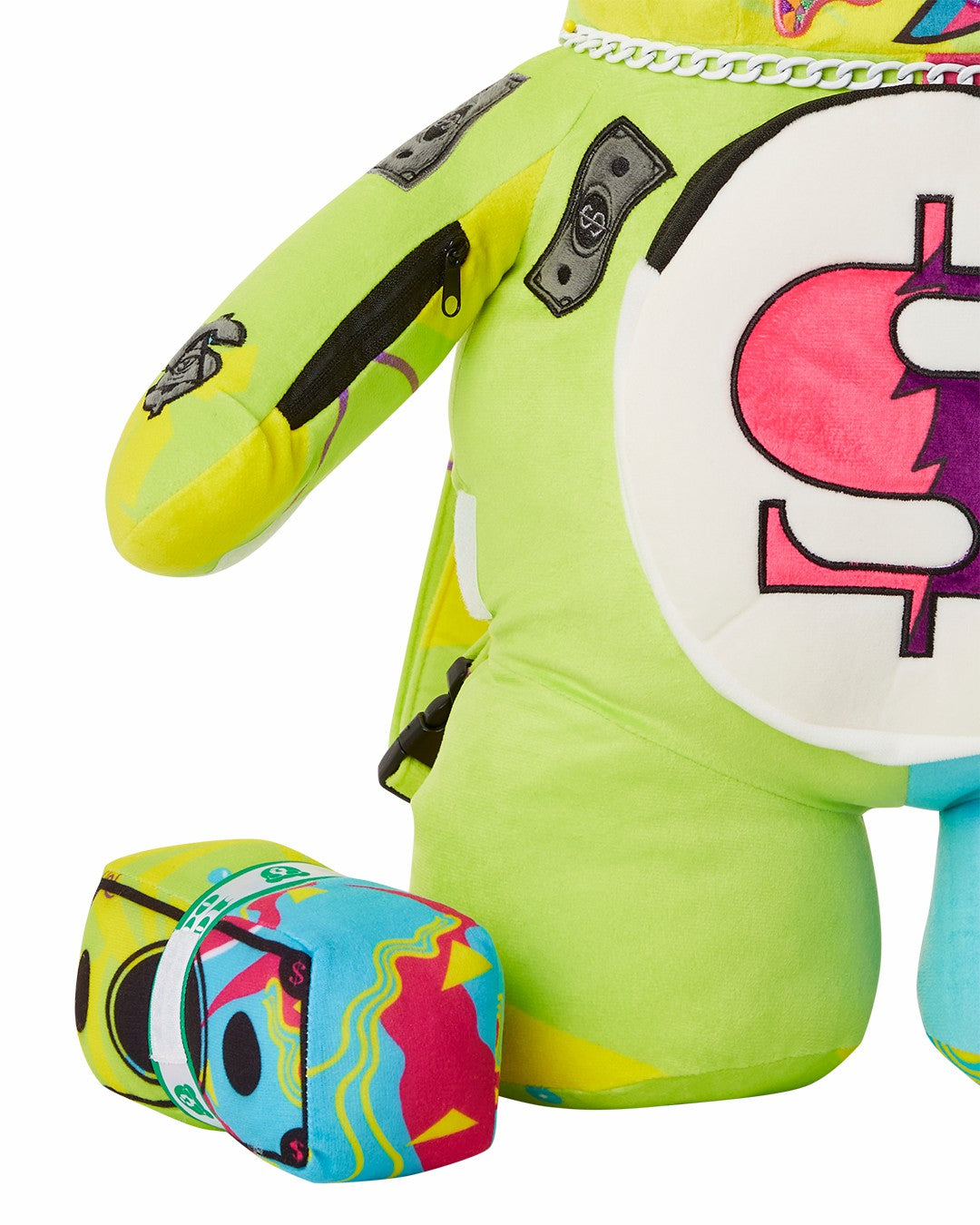 SUPER WEIRD MONEYBEAR TEDDYBEAR BACKPACK | Sprayground sale