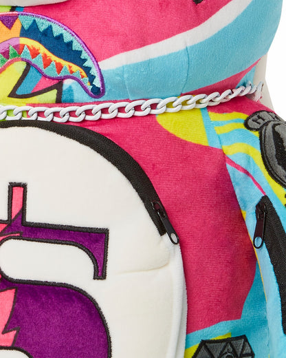 SUPER WEIRD MONEYBEAR TEDDYBEAR BACKPACK | Sprayground sale