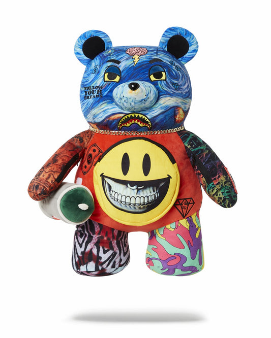 VILLAIN MONEY BEAR TEDDYBEAR RON ENGLISH EDITION BACKPACK | Sprayground for sale