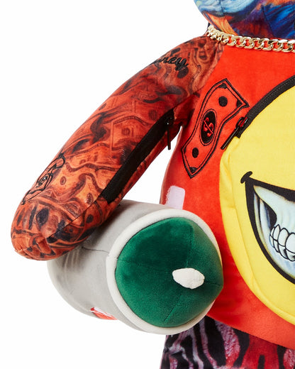 VILLAIN MONEY BEAR TEDDYBEAR RON ENGLISH EDITION BACKPACK | Sprayground for sale