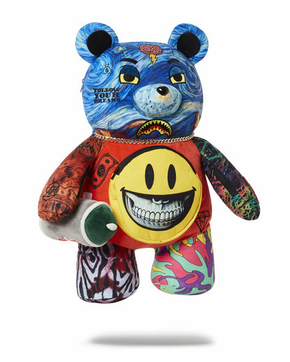 VILLAIN MONEY BEAR TEDDYBEAR RON ENGLISH EDITION BACKPACK | Sprayground for sale