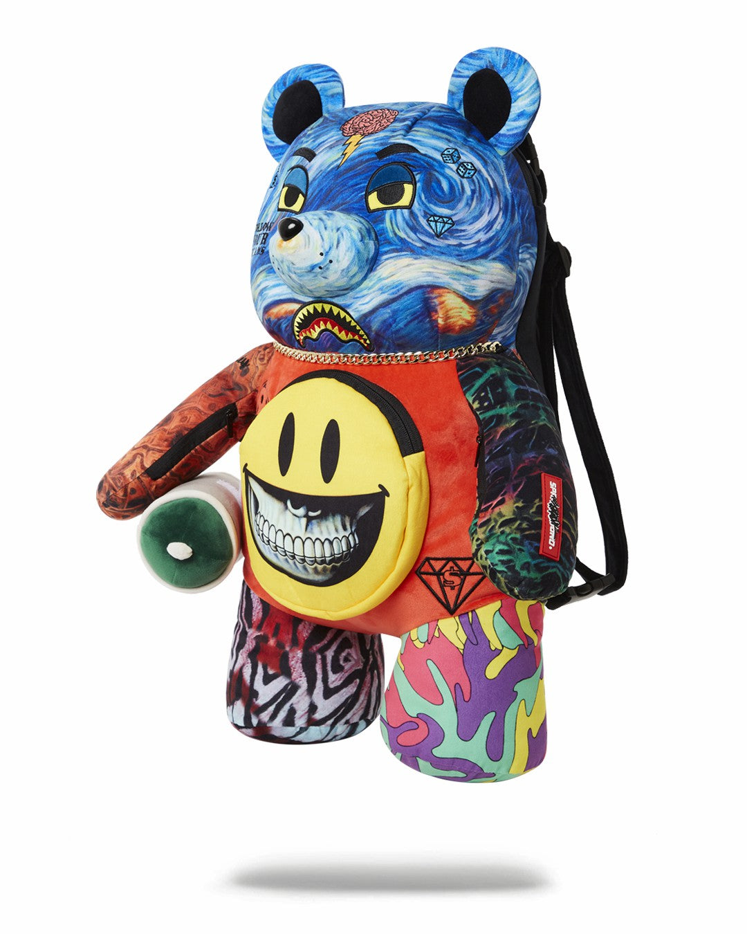 VILLAIN MONEY BEAR TEDDYBEAR RON ENGLISH EDITION BACKPACK | Sprayground for sale