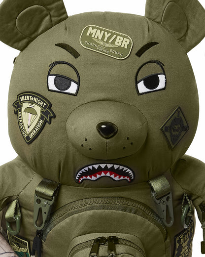 SPECIAL OPS FULL THROTTLE MONEYBEAR TEDDYBEAR BACKPACK | Sprayground Clearance