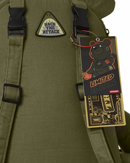 SPECIAL OPS FULL THROTTLE MONEYBEAR TEDDYBEAR BACKPACK | Sprayground Clearance