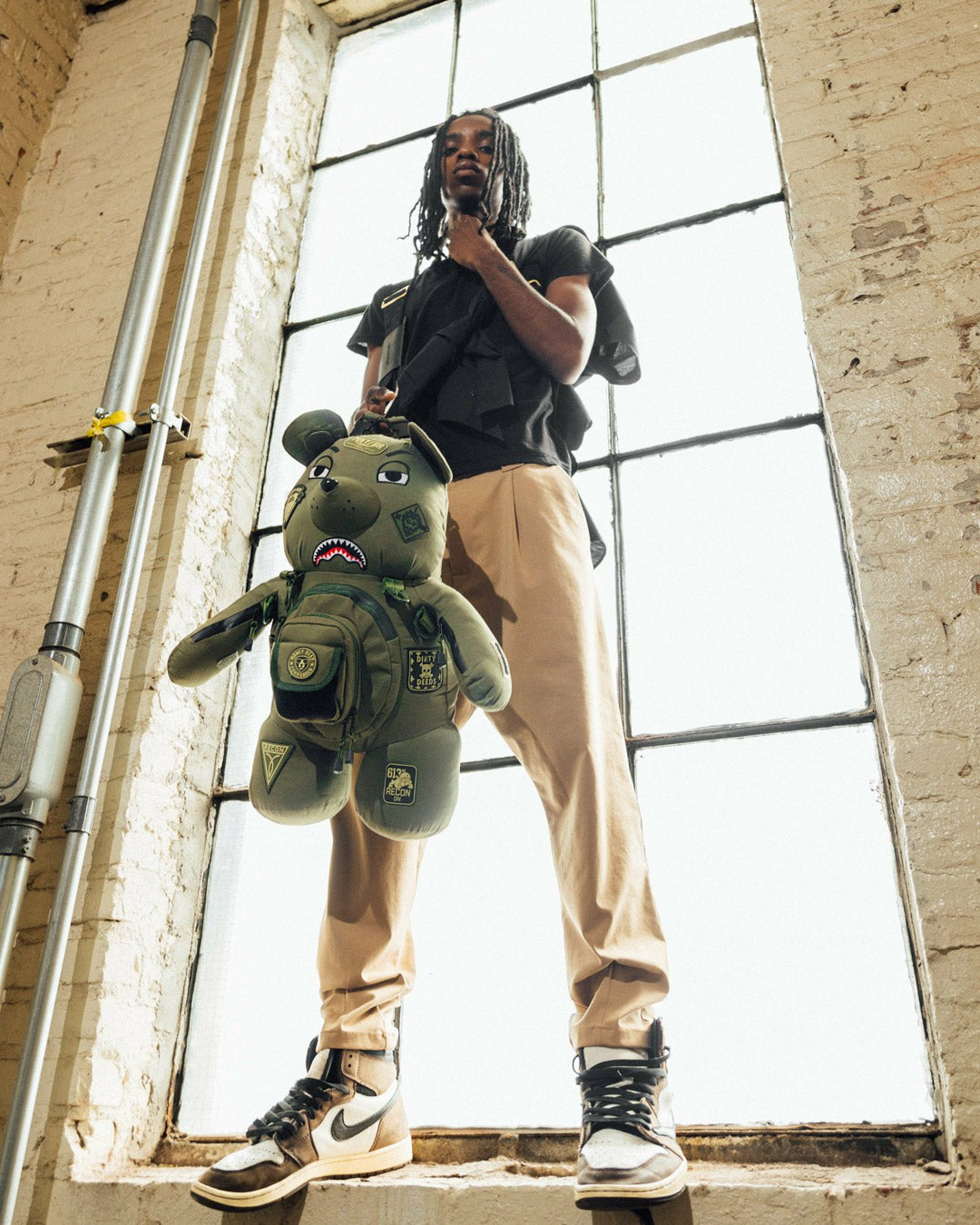 SPECIAL OPS FULL THROTTLE MONEYBEAR TEDDYBEAR BACKPACK | Sprayground Clearance