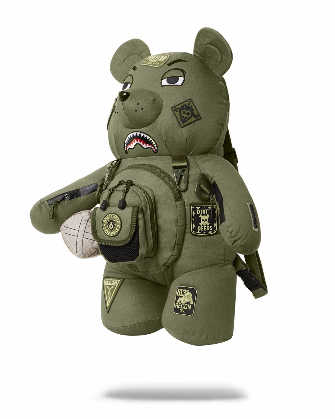 SPECIAL OPS FULL THROTTLE MONEYBEAR TEDDYBEAR BACKPACK | Sprayground Clearance
