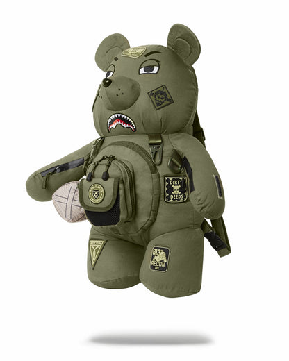 SPECIAL OPS FULL THROTTLE MONEYBEAR TEDDYBEAR BACKPACK | Sprayground Clearance