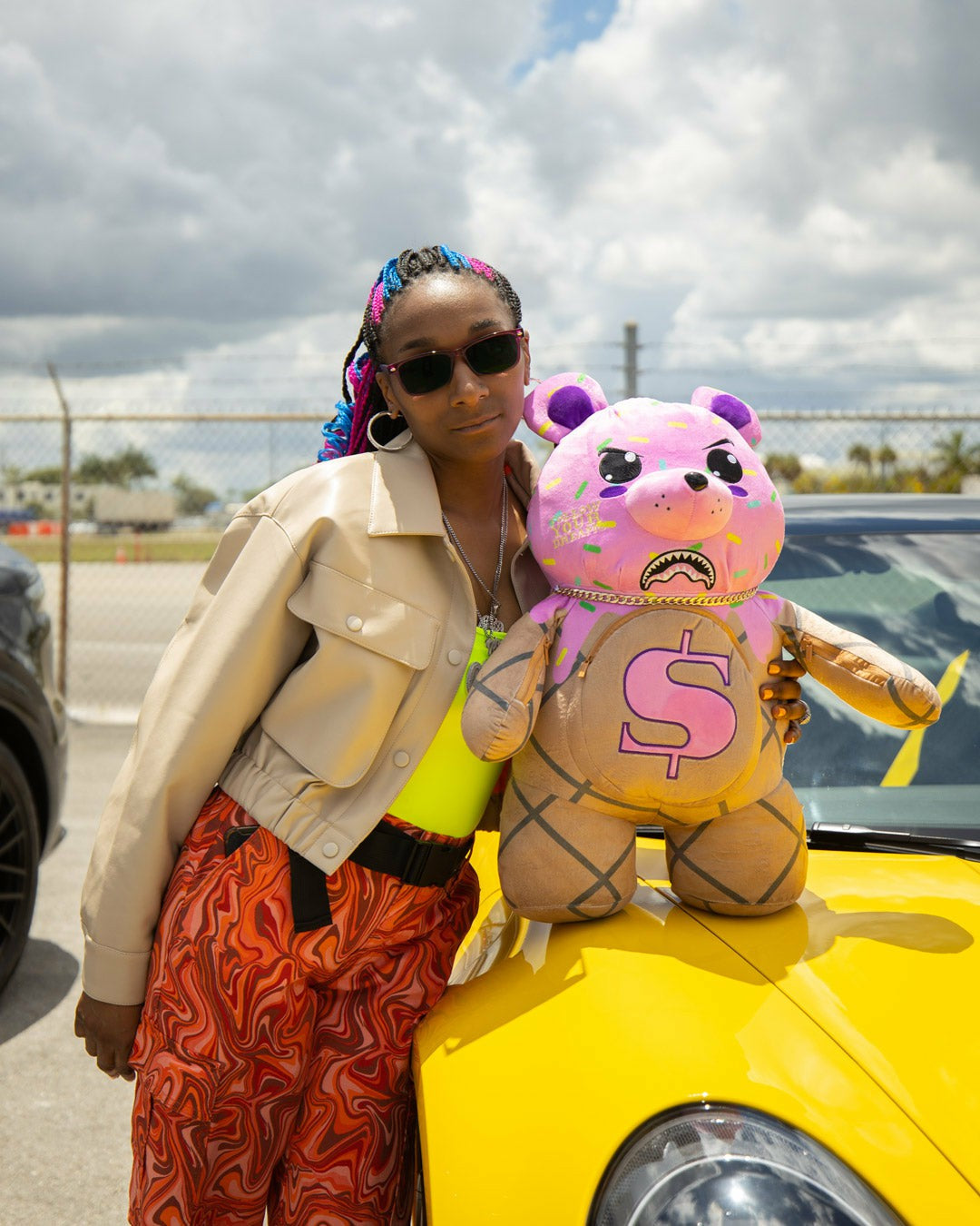 I SCREAM MONEYBEAR TEDDYBEAR BACKPACK | Sprayground for sale