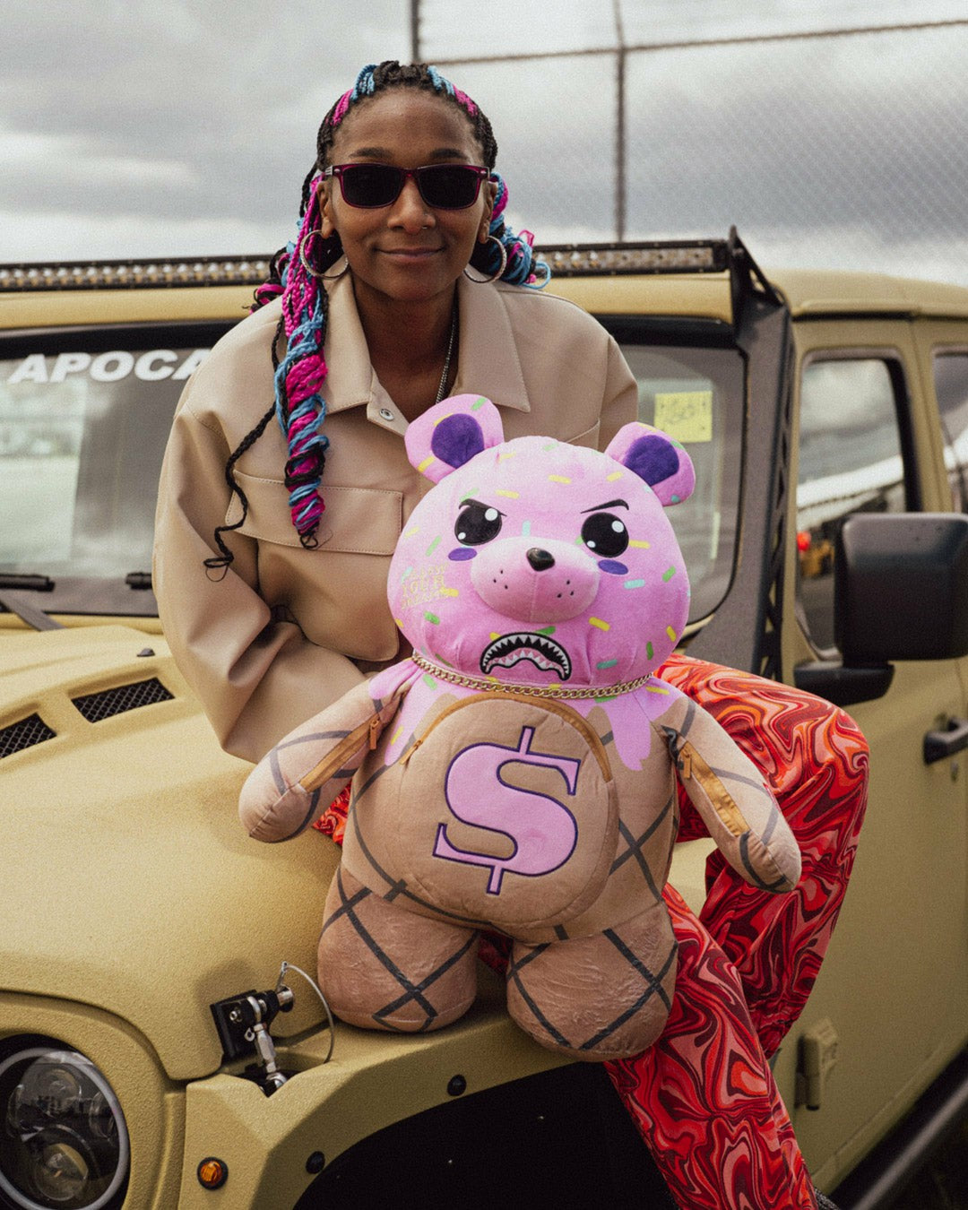 I SCREAM MONEYBEAR TEDDYBEAR BACKPACK | Sprayground for sale