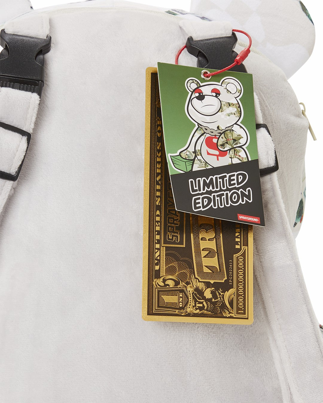 FEROCIOU$ MONEYBEAR TEDDYBEAR BACKPACK | Sprayground Clearance
