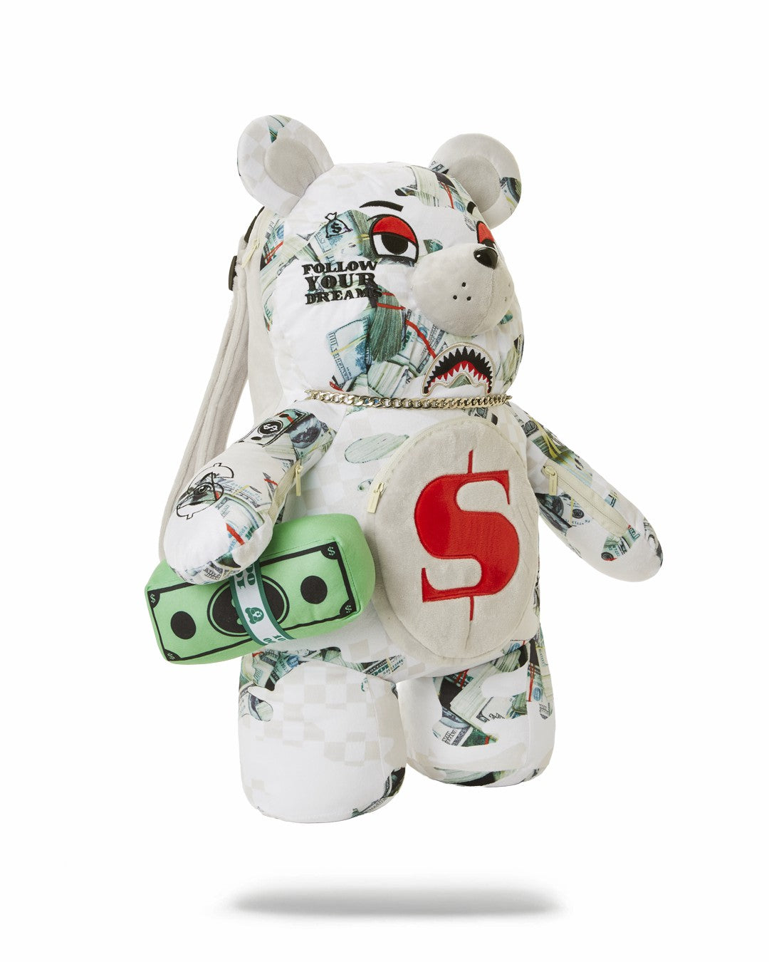 FEROCIOU$ MONEYBEAR TEDDYBEAR BACKPACK | Sprayground Clearance