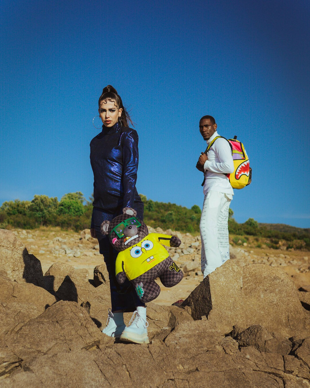 SPONGEBOB MONEYBEAR TEDDYBEAR BACKPACK | Sprayground Near Me
