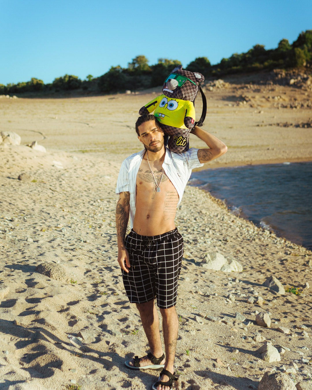 SPONGEBOB MONEYBEAR TEDDYBEAR BACKPACK | Sprayground Near Me
