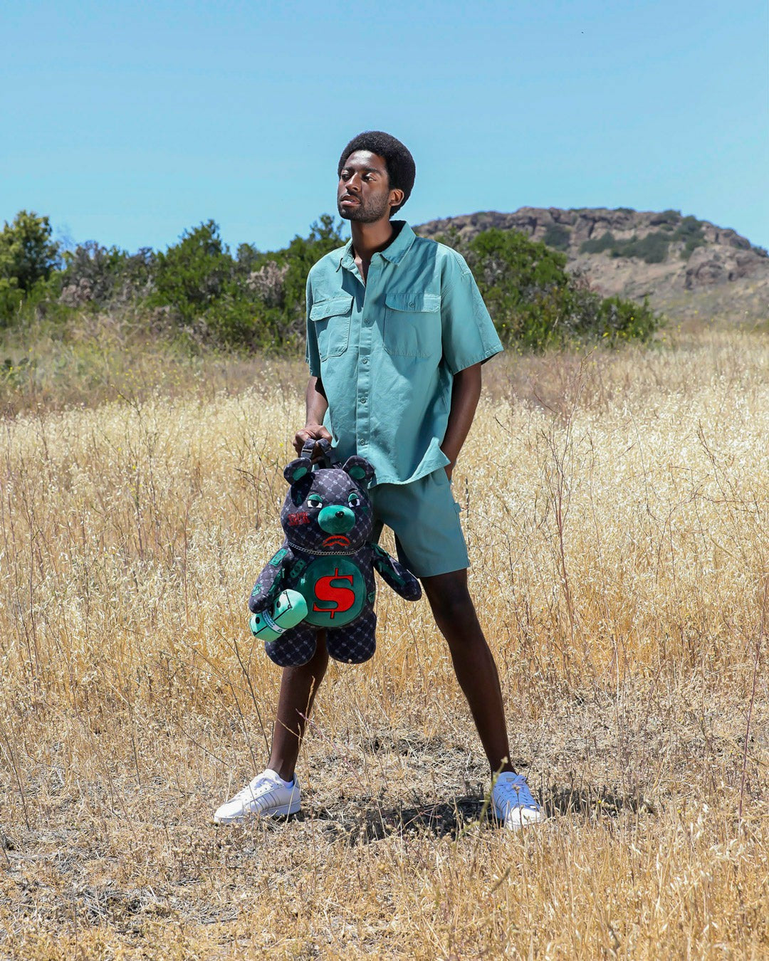 DINERO MONEYBEAR TEDDYBEAR BACKPACK | Sprayground sale