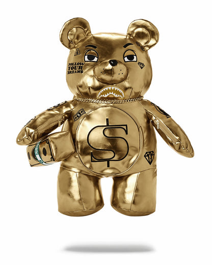 GOLD RUSH MONEYBEAR TEDDYBEAR BACKPACK | Sprayground US