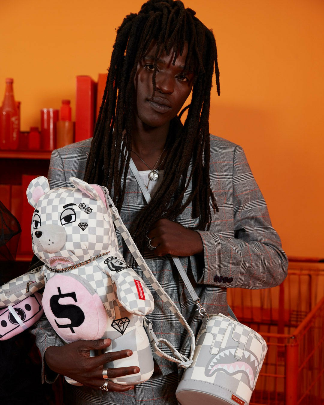 XTC LA PALAIS MEDIUM MONEYBEAR TEDDYBEAR BACKPACK | Sprayground for sale