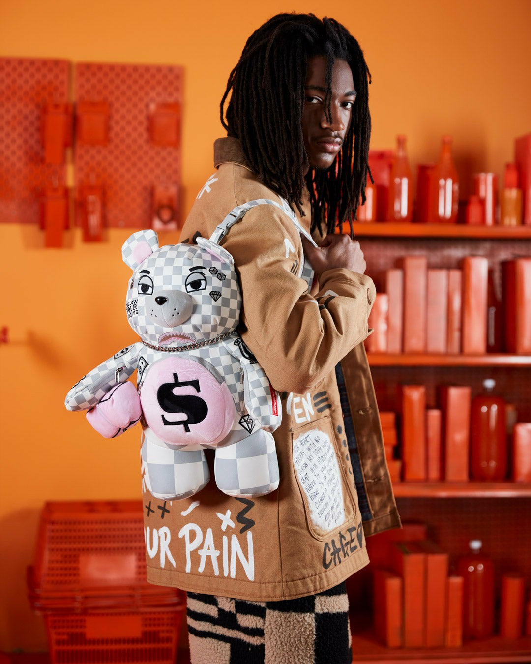 XTC LA PALAIS MEDIUM MONEYBEAR TEDDYBEAR BACKPACK | Sprayground for sale