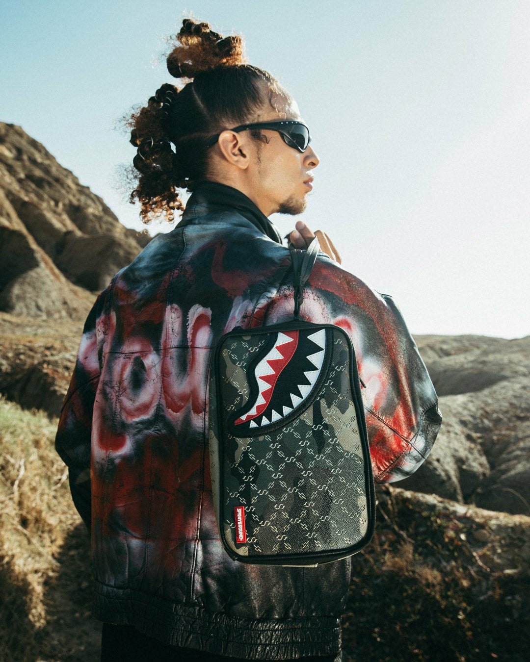 LASERS BLAZIN TOILETRY BRICKSIDE BAG | Sprayground Discount