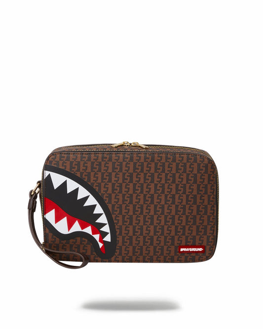CASHIN CHECKS TOILETRY BAG | Sprayground Online