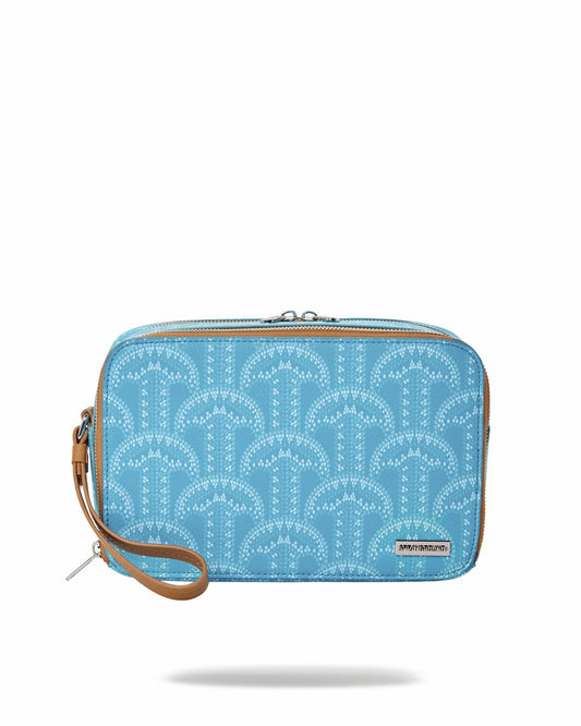 ILLUCHAINS TURQ TOILETRY BAG | Sprayground for sale