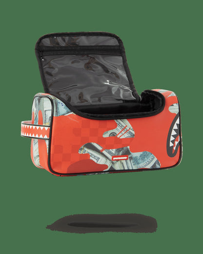 MONEY CAMO (RED) TOILETRY BAG | Sprayground Near Me
