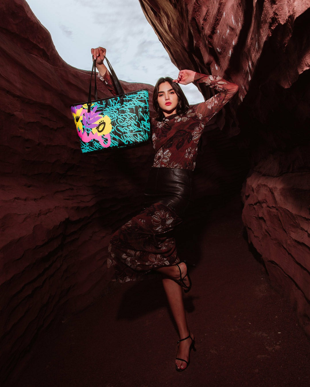 GARDEN GLAMOUR TOTE | Sprayground sale
