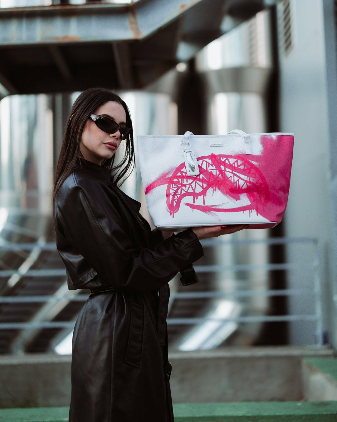 DESIGN STORM TOTE | Sprayground sale