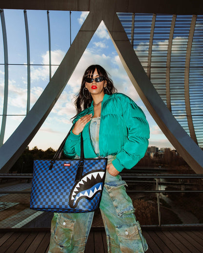 MIDNIGHT MAGIC SHARKS IN PARIS TOTE | Sprayground Discount