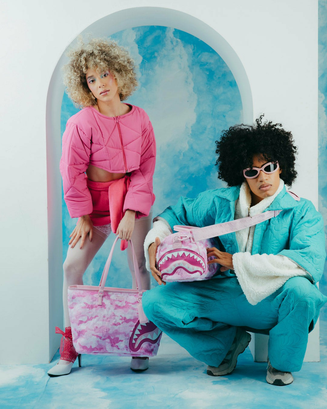 FURRROCIOUS IN PINK TOTE | Sprayground for sale
