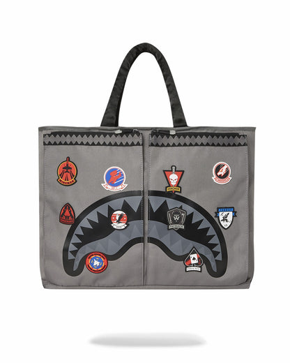 TOP GUN FLIGHT CREW OFFICIAL COLLAB PILOT TOTE | Sprayground Discount