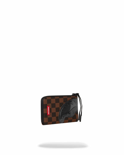 SHARKS IN PARIS CLEAR FOR TAKEOFF ZIP-OUT WALLET | Sprayground Clearance