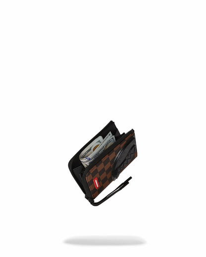 SHARKS IN PARIS CLEAR FOR TAKEOFF ZIP-OUT WALLET | Sprayground Clearance