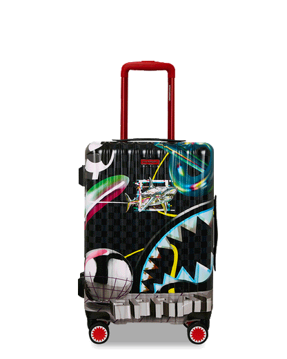 MIND TRIP SHARK DOSE SHARKNAUTICS HARDSHELL CARRY-ON LUGGAGE | Sprayground sale