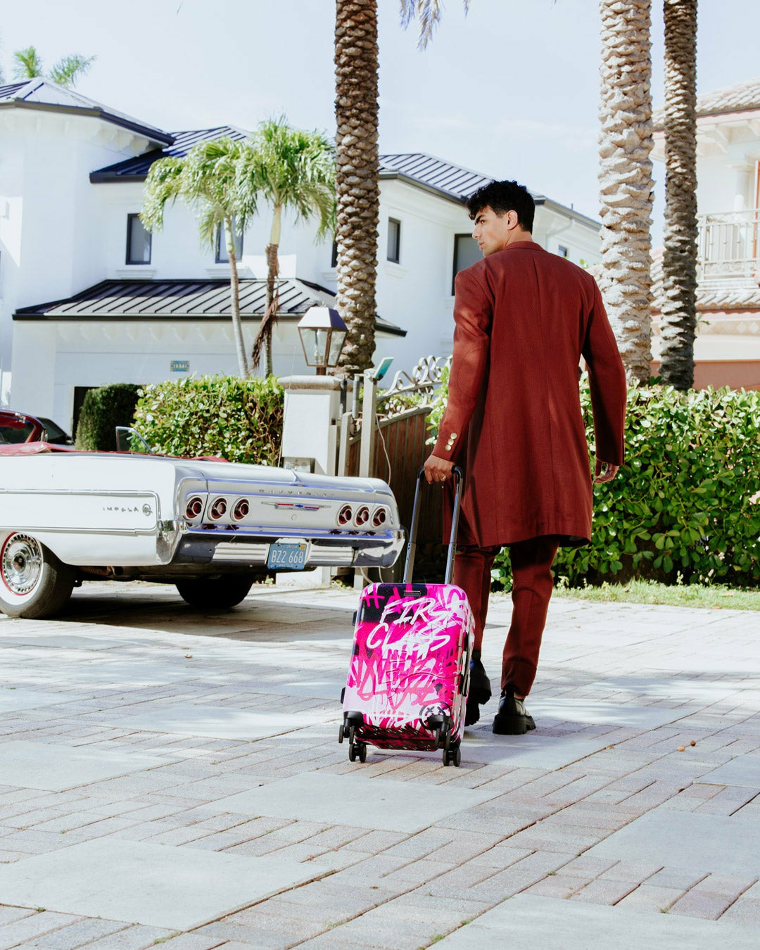 AFTERGLOW SKYGLOW SHARKNAUTICS HARDSHELL CARRY-ON LUGGAGE | Sprayground Discount