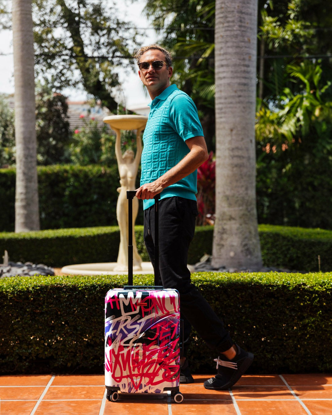 SHARK ATELIER SHARKNAUTICS HARDSHELL CARRY-ON LUGGAGE | Sprayground US