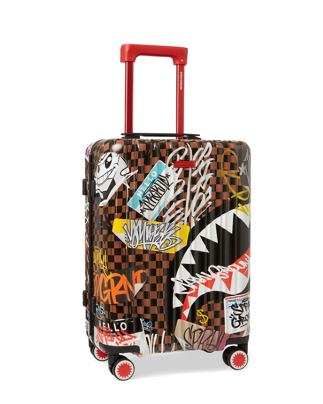 SHARKS IN PARIS THE RIZZ SHARKNAUTICS HARDSHELL CARRY-ON LUGGAGE | Sprayground Clearance