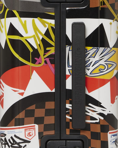 SHARKS IN PARIS THE RIZZ SHARKNAUTICS HARDSHELL CARRY-ON LUGGAGE | Sprayground Clearance