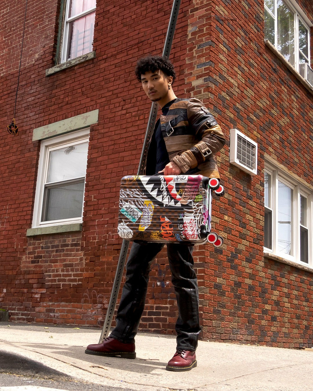 SHARKS IN PARIS THE RIZZ SHARKNAUTICS HARDSHELL CARRY-ON LUGGAGE | Sprayground Clearance