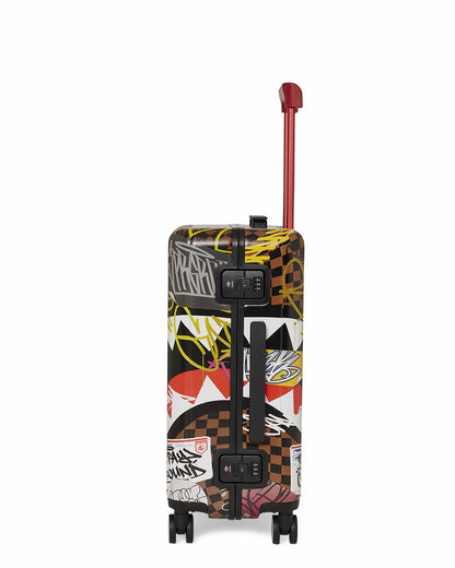 SHARKS IN PARIS THE RIZZ SHARKNAUTICS HARDSHELL CARRY-ON LUGGAGE | Sprayground Clearance