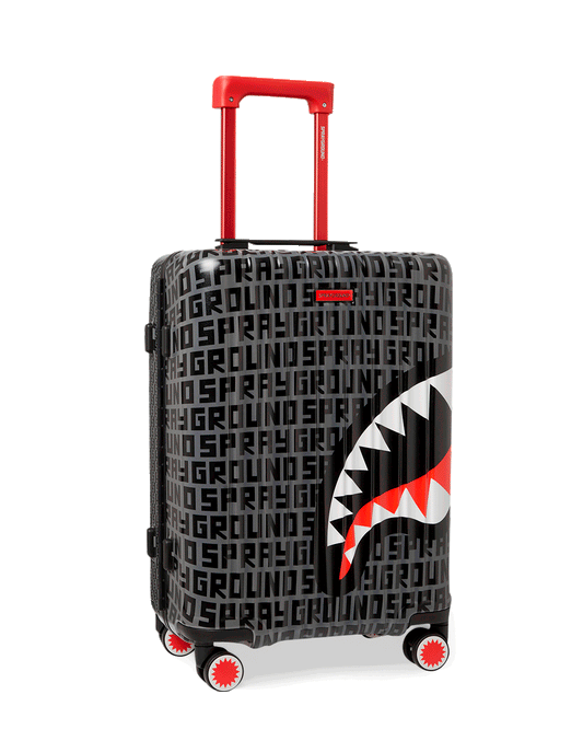 SHARKFINITY STEALTH PILOT SHARKNAUTICS HARDSHELL CARRY-ON LUGGAGE | Sprayground sale