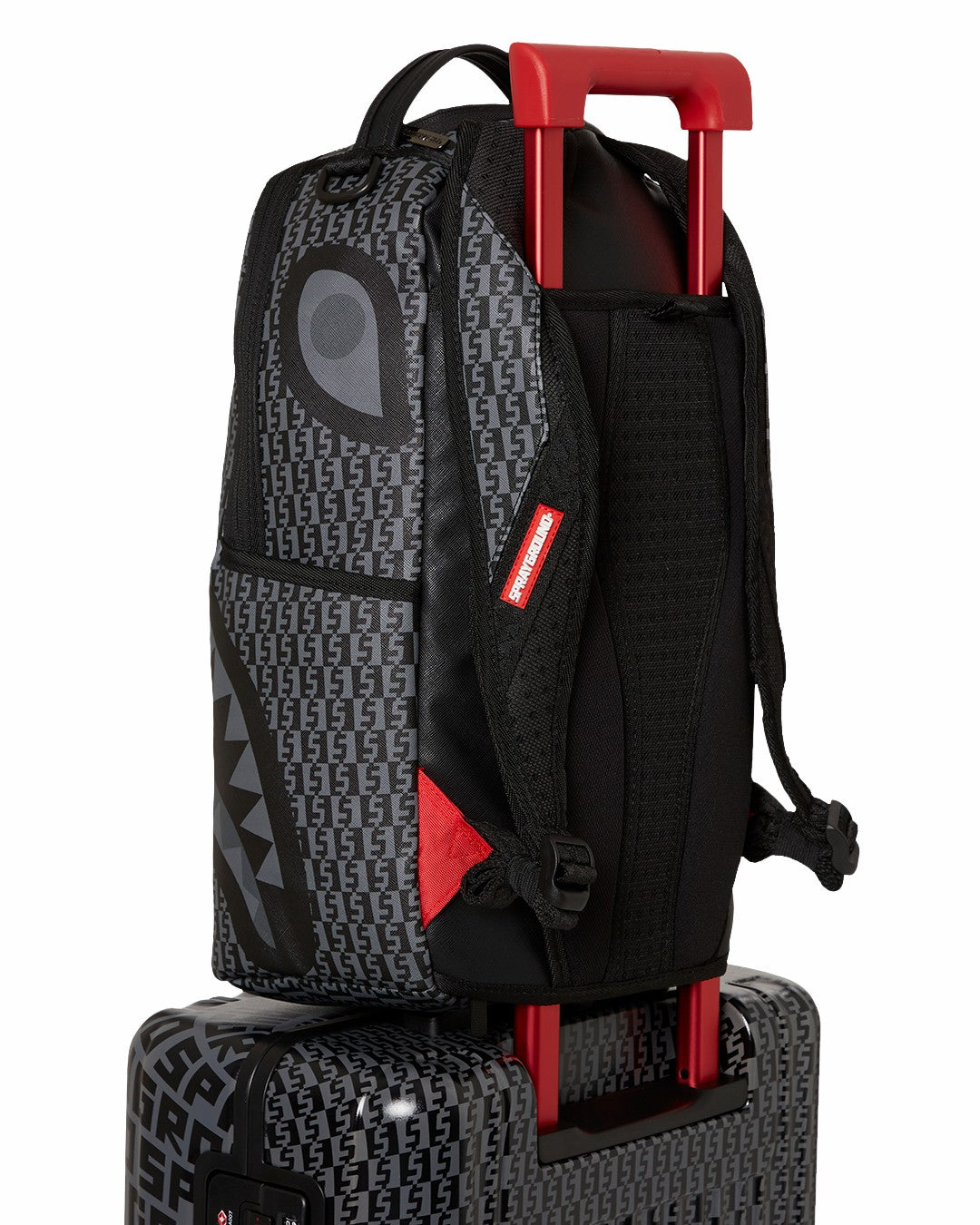 SHARKFINITY STEALTH PILOT SHARKNAUTICS HARDSHELL CARRY-ON LUGGAGE | Sprayground sale
