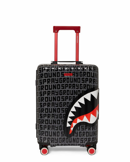 SHARKFINITY STEALTH PILOT SHARKNAUTICS HARDSHELL CARRY-ON LUGGAGE | Sprayground sale