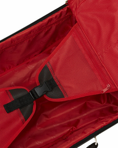 EXTERIOR GOLD ZIP POCKET SHARKS IN PARIS JETSETTER CARRY-ON LUGGAGE | Sprayground Discount