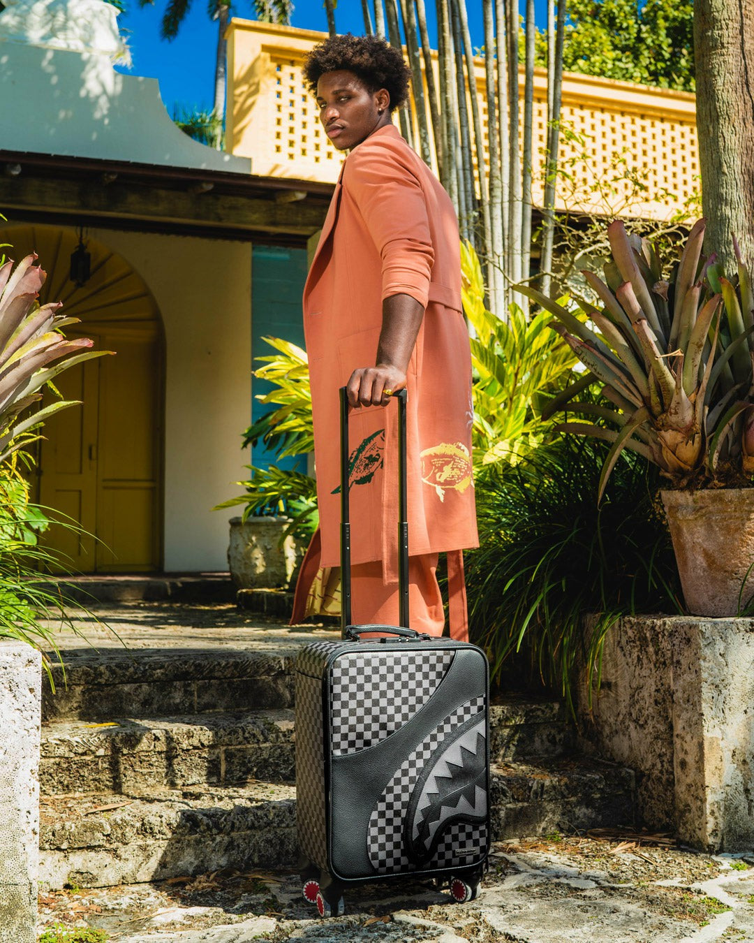 RACEWAY SHADOW PHANTOM JETSETTER CARRY-ON LUGGAGE | Sprayground Clearance