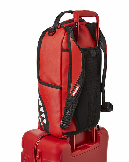 MOLDED SHARKITECTURE RED HARDSHELL CARRY-ON LUGGAGE | Sprayground Online