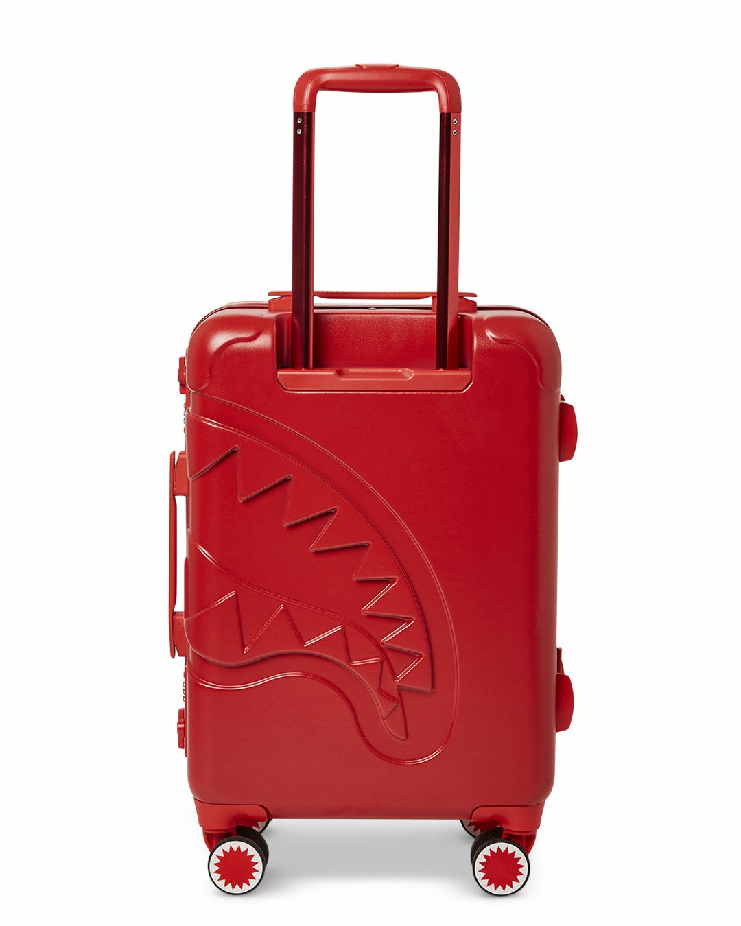 MOLDED SHARKITECTURE RED HARDSHELL CARRY-ON LUGGAGE | Sprayground Online