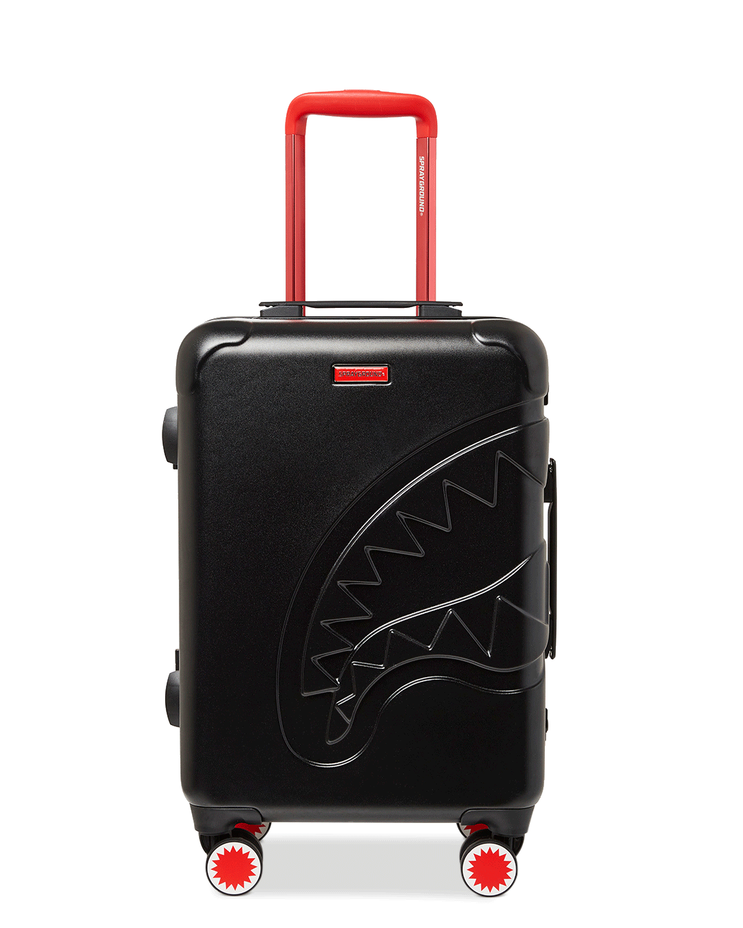 MOLDED SHARKITECTURE BLACK HARDSHELL CARRY-ON LUGGAGE | Sprayground Near Me