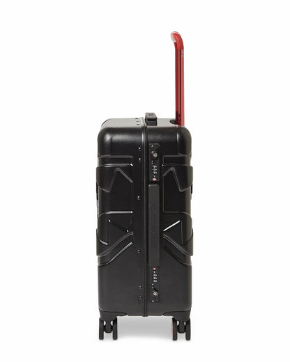 MOLDED SHARKITECTURE BLACK HARDSHELL CARRY-ON LUGGAGE | Sprayground Near Me
